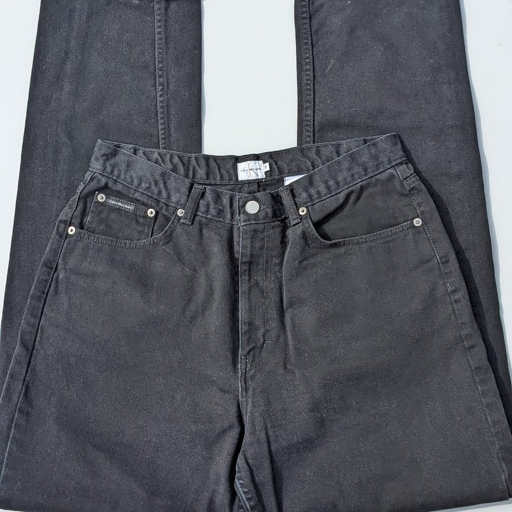 Calvin Klein Men's Black Jeans Size 34X34 Easy Fit